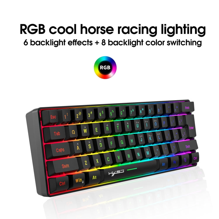 Rynx | HXSJ V700B+A867 Wired RGB Backlit Keyboard and Mouse Set