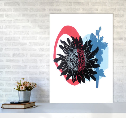 Rynx | Dahlia PLpostcard Art print by Kate Heiss