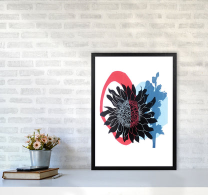 Rynx | Dahlia PLpostcard Art print by Kate Heiss