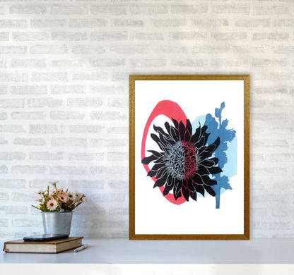 Rynx | Dahlia PLpostcard Art print by Kate Heiss