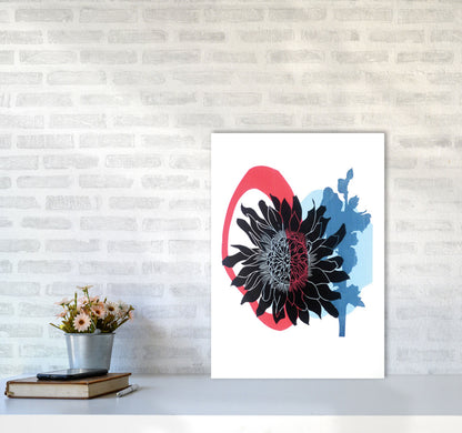 Rynx | Dahlia PLpostcard Art print by Kate Heiss