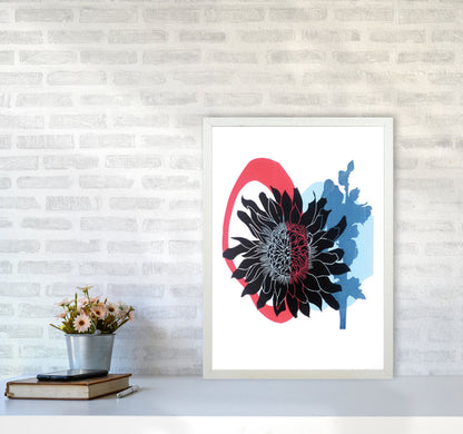 Rynx | Dahlia PLpostcard Art print by Kate Heiss