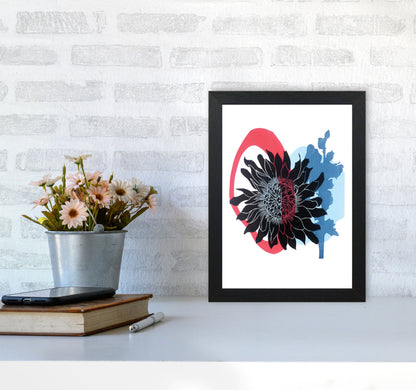 Rynx | Dahlia PLpostcard Art print by Kate Heiss