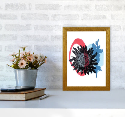 Rynx | Dahlia PLpostcard Art print by Kate Heiss