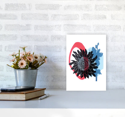 Rynx | Dahlia PLpostcard Art print by Kate Heiss