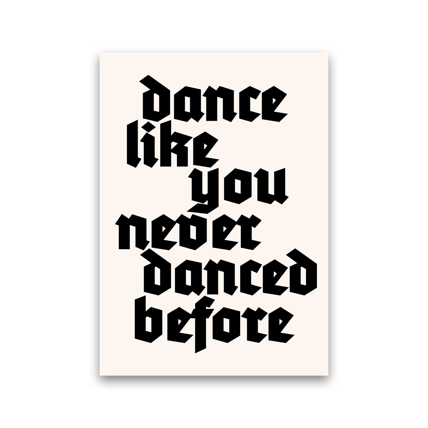 Rynx | Dance Like Never Before Art Print by Kubistika