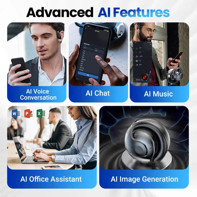 Rynx | Wireless Bluetooth Translation Earbuds – Real-Time Language Assistance Worldwide