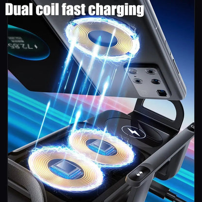 Rynx | Wireless Phone Holder for Car with Fast Charging