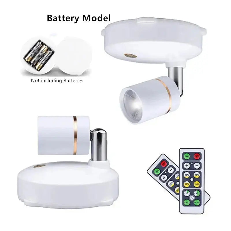 Rynx | Wireless LED Spotlight – Flexible, Dimmable, Stylish