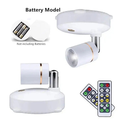 Rynx | Wireless LED Spotlight – Flexible, Dimmable, Stylish