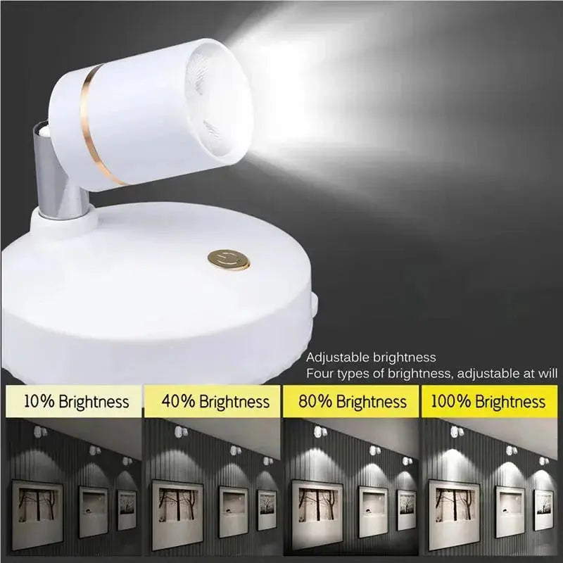 Rynx | Wireless LED Spotlight – Flexible, Dimmable, Stylish