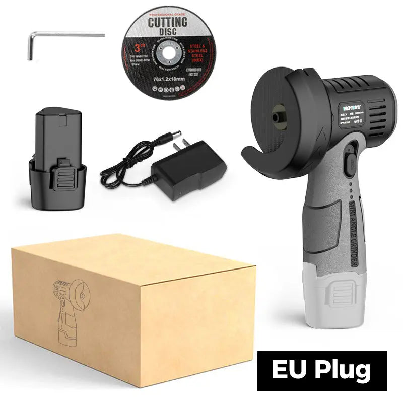 Rynx | Cordless Mini Angle Grinder with Cutting Disc