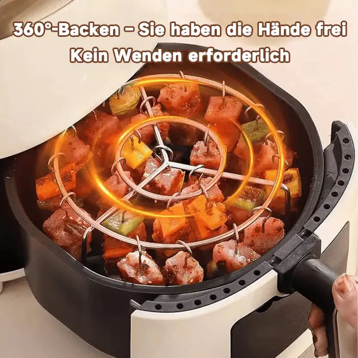Rynx | Kebab Grill for Hot Air Fryers – Even Cooking & BBQ Enjoyment
