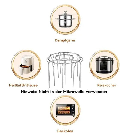 Rynx | Kebab Grill for Hot Air Fryers – Even Cooking & BBQ Enjoyment
