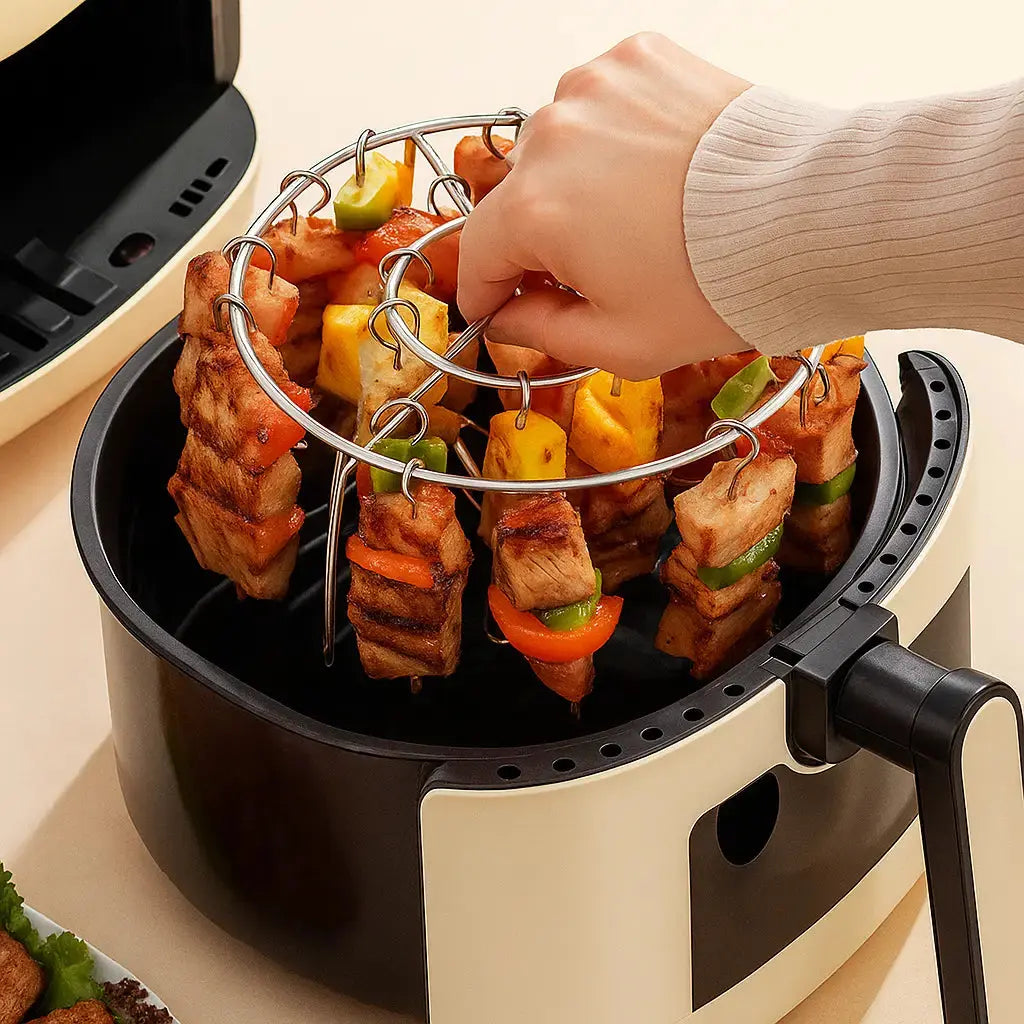 Rynx | Kebab Grill for Hot Air Fryers – Even Cooking & BBQ Enjoyment