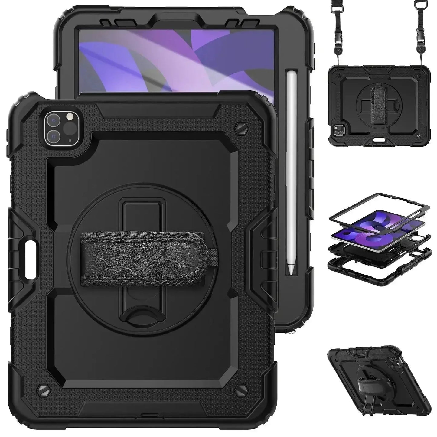 RYNX | Heavy Duty Robust Case For 2024 Ipad Air 11 And Ipad Air 13