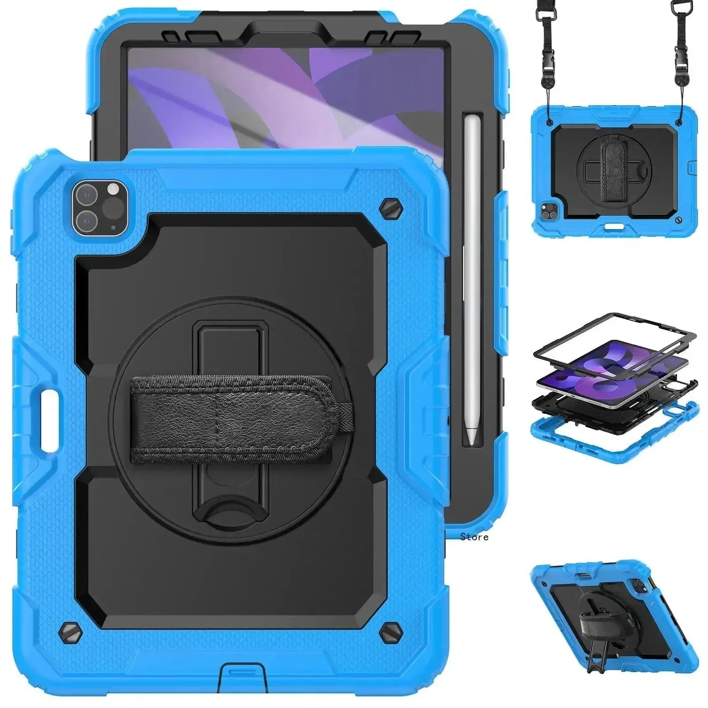 RYNX | Heavy Duty Robust Case For 2024 Ipad Air 11 And Ipad Air 13