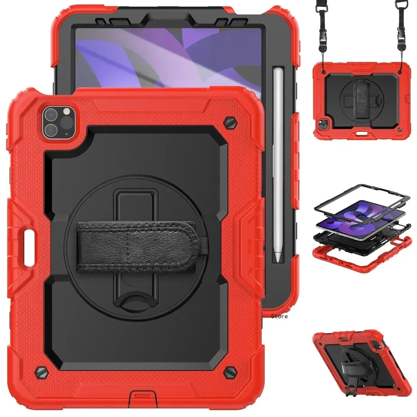 RYNX | Heavy Duty Robust Case For 2024 Ipad Air 11 And Ipad Air 13
