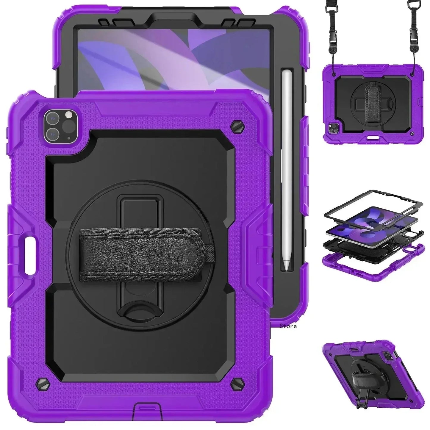RYNX | Heavy Duty Robust Case For 2024 Ipad Air 11 And Ipad Air 13
