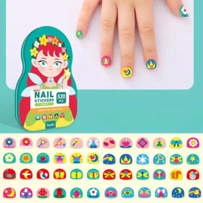 Rynx | Kids Nail Sticker Set – Fun, Safe Nail Art