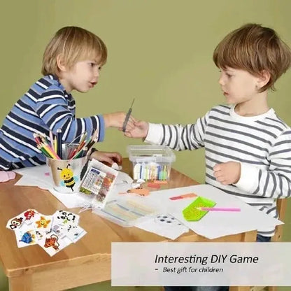 Rynx | Child-friendly Diamond Sticker Set – With non-toxic Glitter Stones