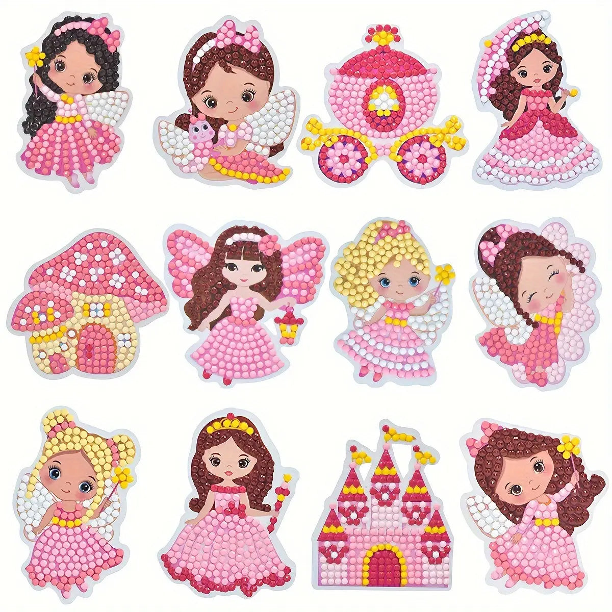 Rynx | Child-friendly Diamond Sticker Set – With non-toxic Glitter Stones