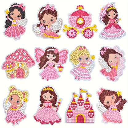 Rynx | Child-friendly Diamond Sticker Set – With non-toxic Glitter Stones