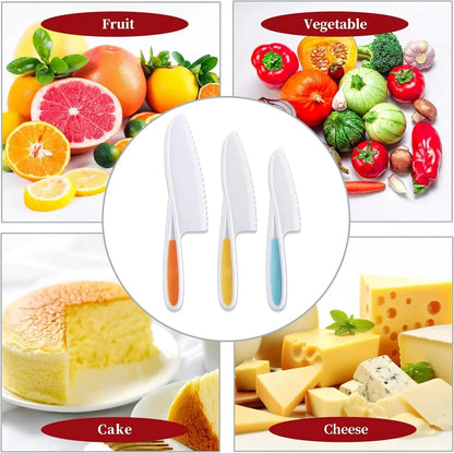 Rynx | Child-friendly kitchen set with knife, peeler & board