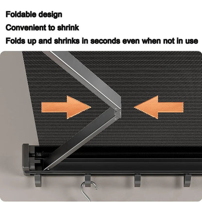 Rynx | Foldable wall shelf for laundry – space-saving with double drying area