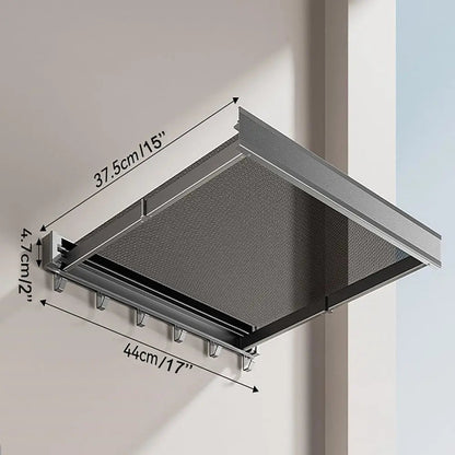 Rynx | Foldable wall shelf for laundry – space-saving with double drying area