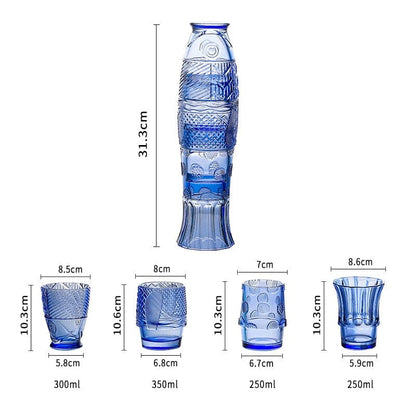 Rynx | Koi Fish Stackable Glasses