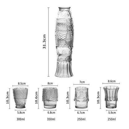 Rynx | Koi Fish Stackable Glasses