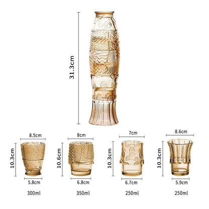 Rynx | Koi Fish Stackable Glasses