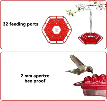 Rynx | Kolibri Feeder to Hang – For a Lively Garden Full of Color and Life