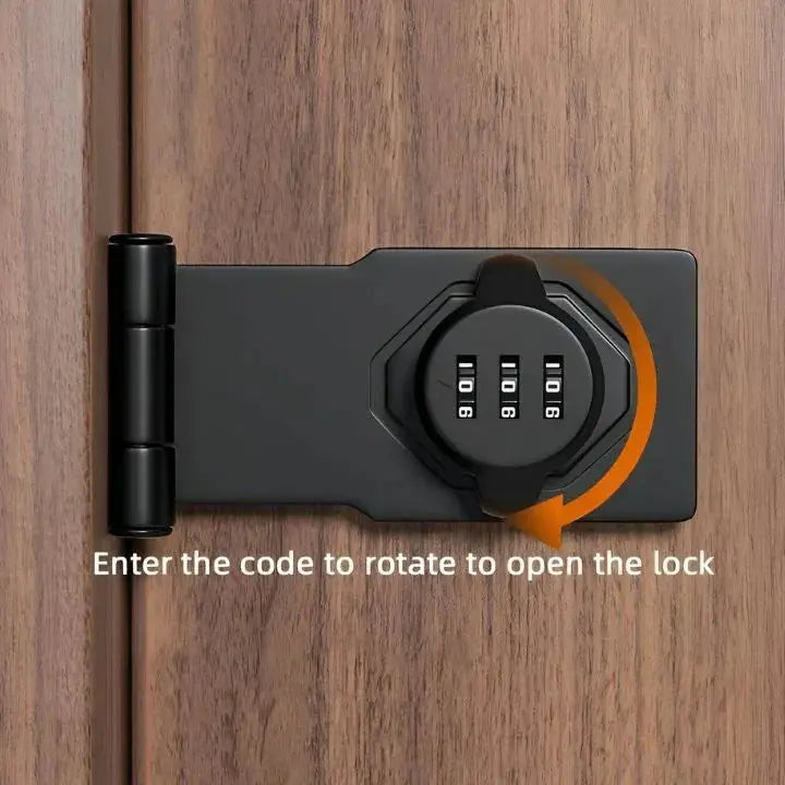Rynx | Combination lock made of zinc alloy – Keyless door lock with 1000 codes