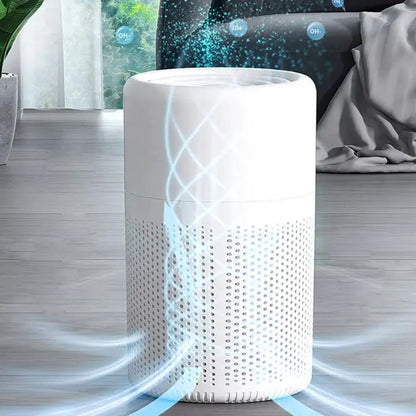 Rynx | Compact Air Purifier – HEPA & Activated Carbon Filter, Clean Air