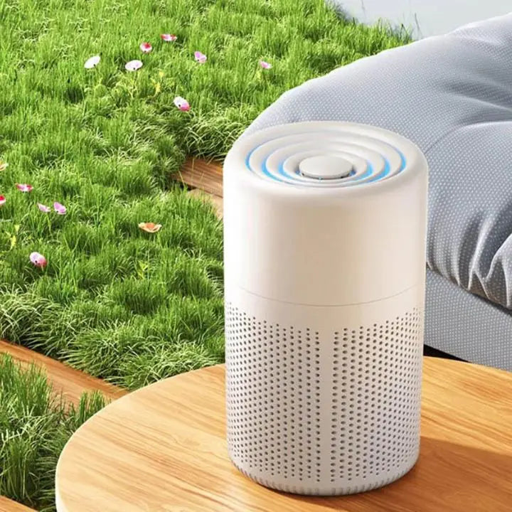 Rynx | Compact Air Purifier – HEPA & Activated Carbon Filter, Clean Air