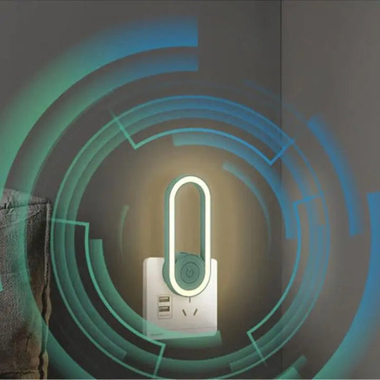 Rynx | Compact ultrasound mosquito repellent device with LED light