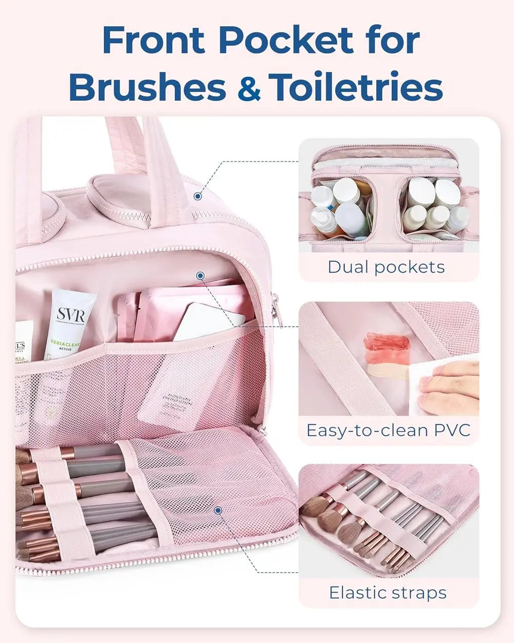 Rynx | Cosmetic bag with large capacity