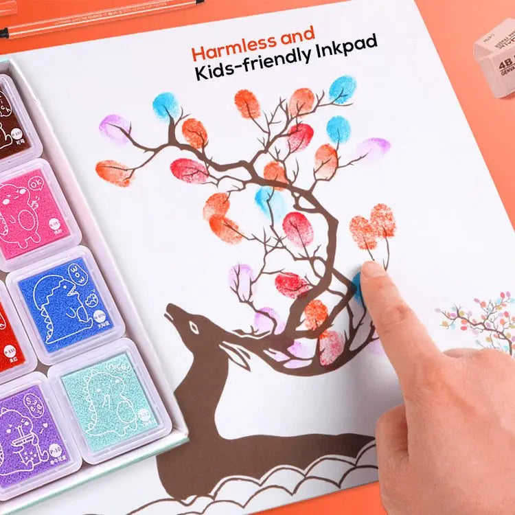 Rynx | Creative Finger Painting Set – Promotes Imagination & Motor Skills