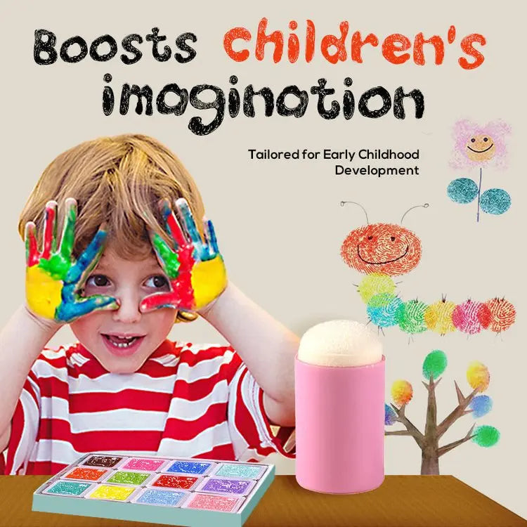 Rynx | Creative Finger Painting Set – Promotes Imagination & Motor Skills