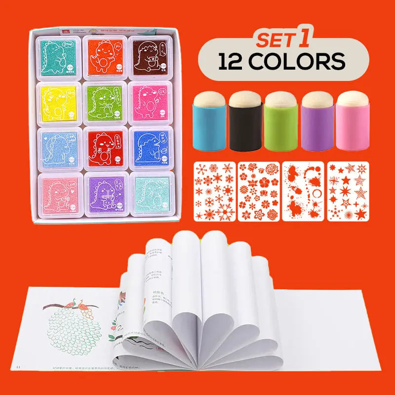 Rynx | Creative Finger Painting Set – Promotes Imagination & Motor Skills