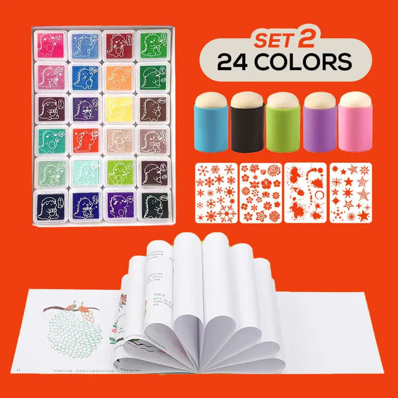 Rynx | Creative Finger Painting Set – Promotes Imagination & Motor Skills
