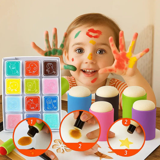 Rynx | Creative Finger Painting Set – Promotes Imagination & Motor Skills
