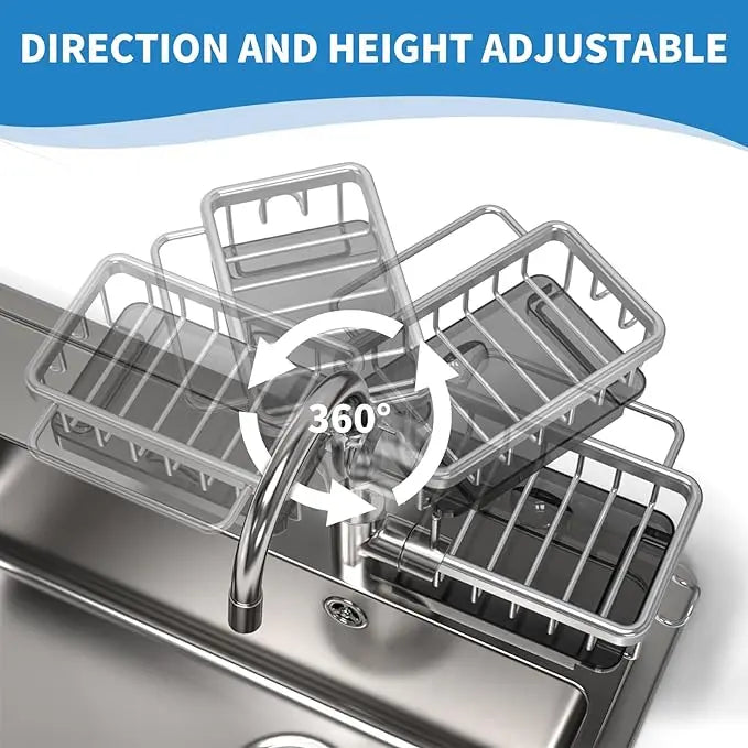 Rynx | Kitchen organizer for faucet – space-saving & rust-free