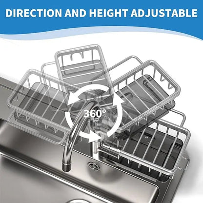 Rynx | Kitchen organizer for faucet – space-saving & rust-free