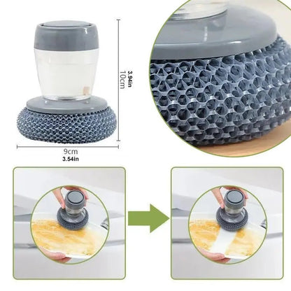 Rynx | Kitchen cleaning brush with soap dispenser – Antibacterial and mold resistant