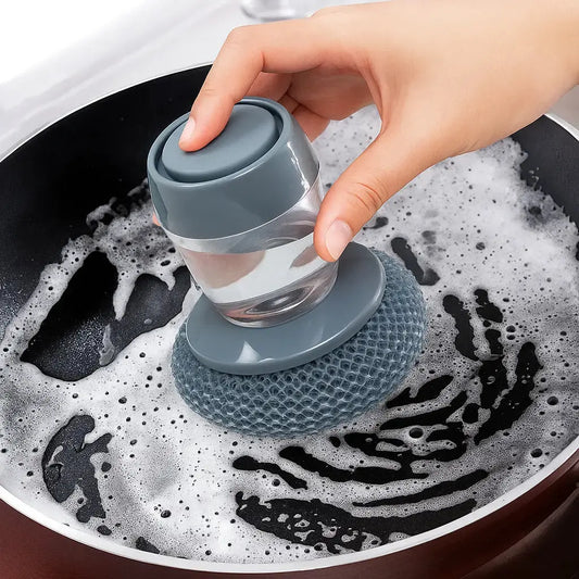 Rynx | Kitchen cleaning brush with soap dispenser – Antibacterial and mold resistant