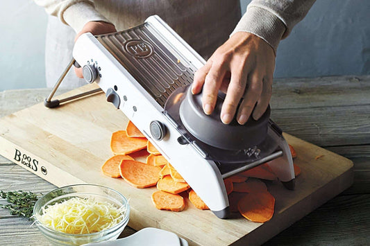 RYNX | Mandoline Vegetable Slicer – Professional Grater With Adjustable 304 Stainless Steel Blades