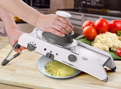 RYNX | Mandoline Vegetable Slicer – Professional Grater With Adjustable 304 Stainless Steel Blades